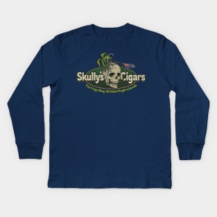 Skully's Cigars 1954 Kids Long Sleeve T-Shirt